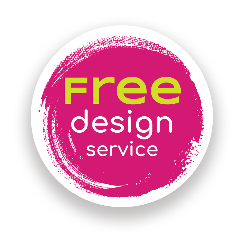 Free Design Service available